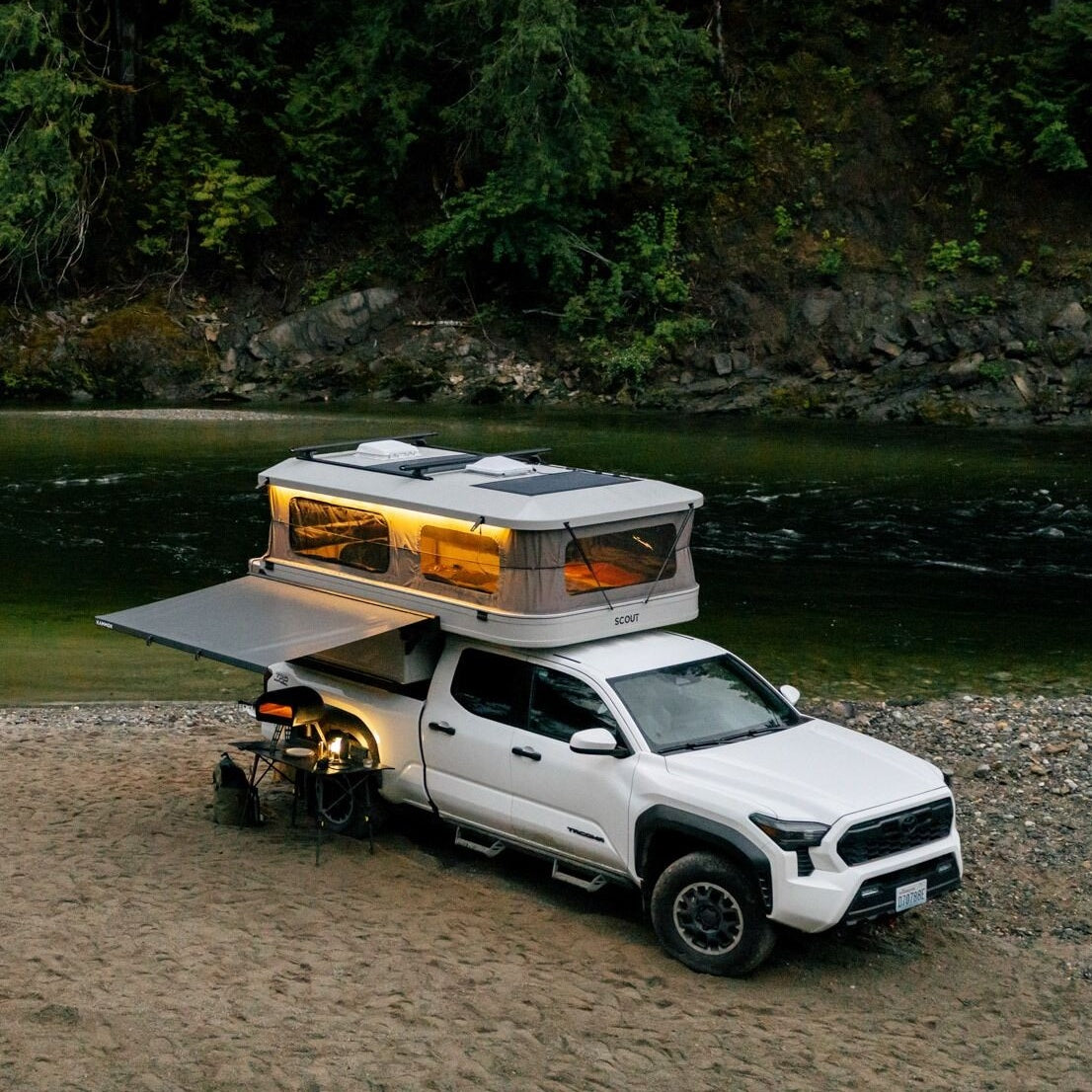 Overland Pop Up Camper Midsize Truck Pop Up Camper For