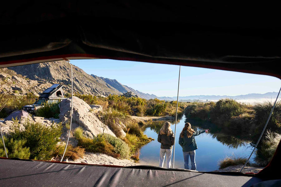 Alu-Cab RT-4S Roof Top Tent | 4 Sleeper Hard Shell Tent