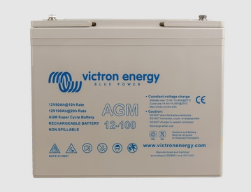 Victron Energy 12V/100Ah AGM Super Cycle Battery