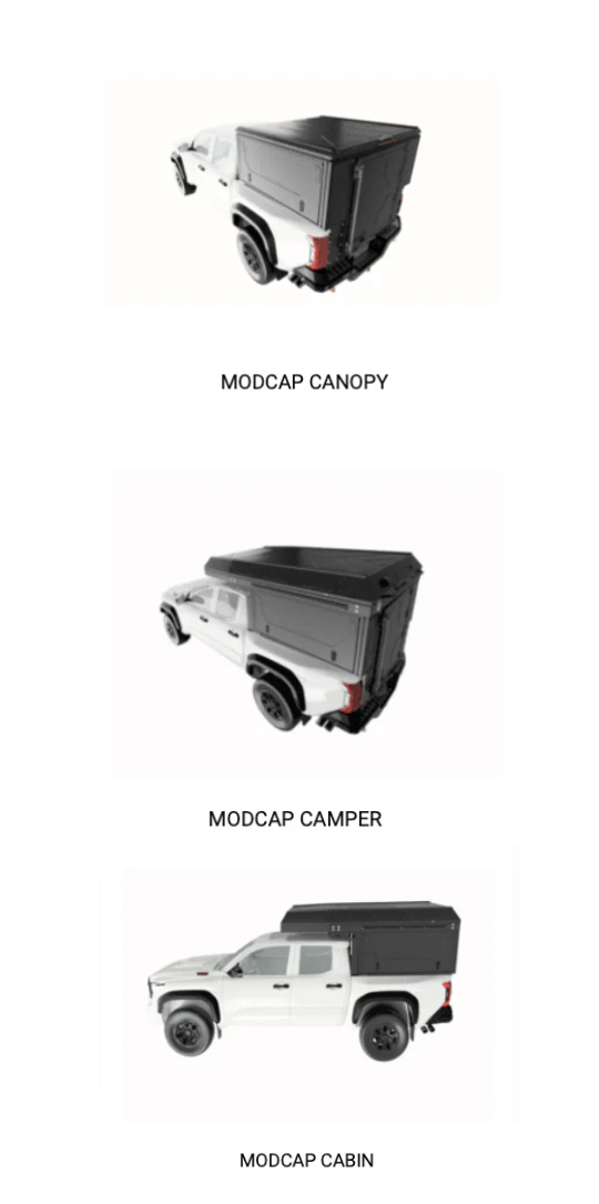 Mod Cap ModCap Camper / AluCab – OVERLAND CAMPERS QUEBEC