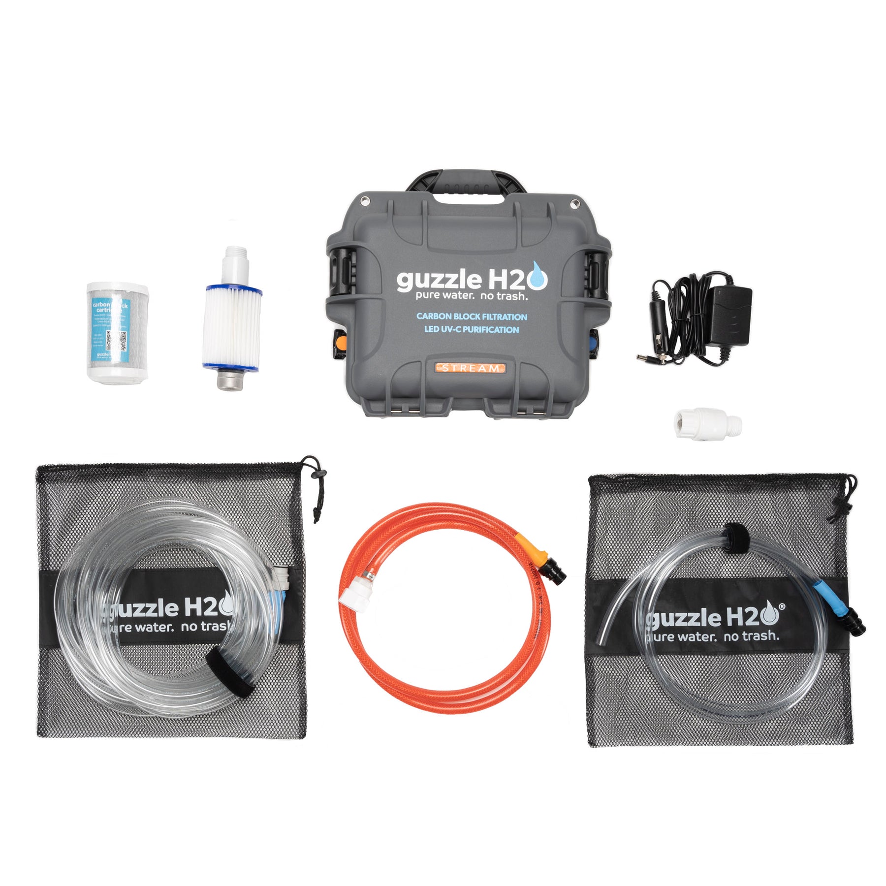 H2O water purifier and filter kit