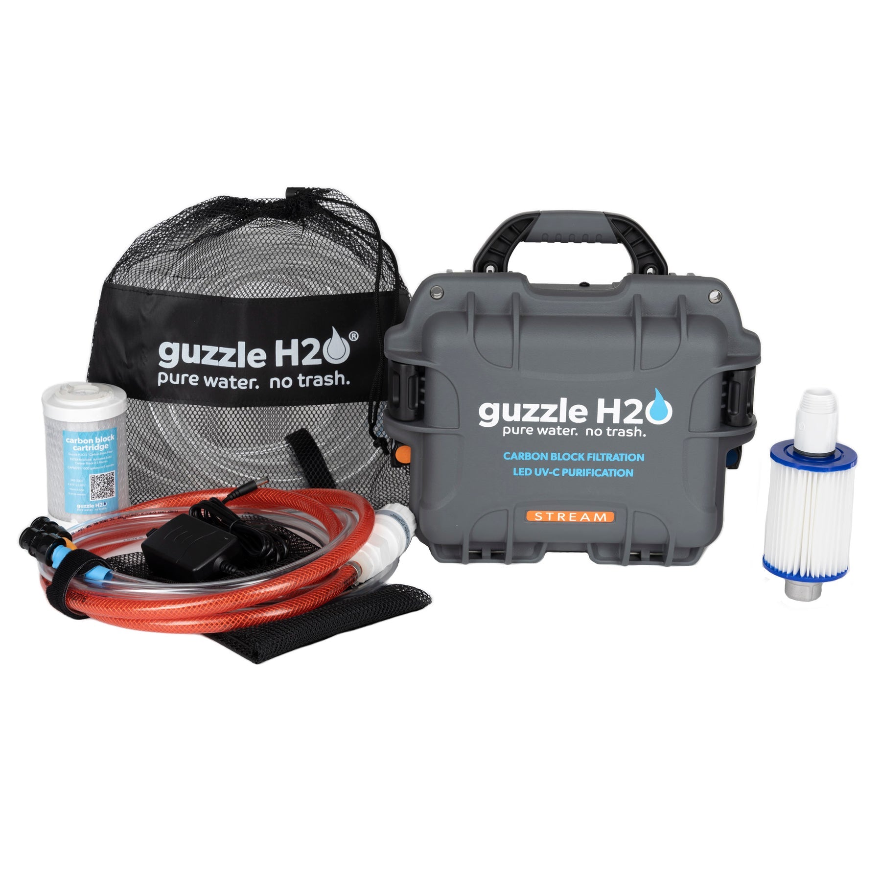 H2O water purifier and filter kit