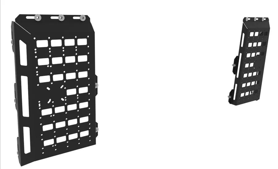 PLAQUE MOLLE ARRIERE ALU-CAB