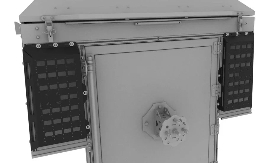 PLAQUE MOLLE ARRIERE ALU-CAB